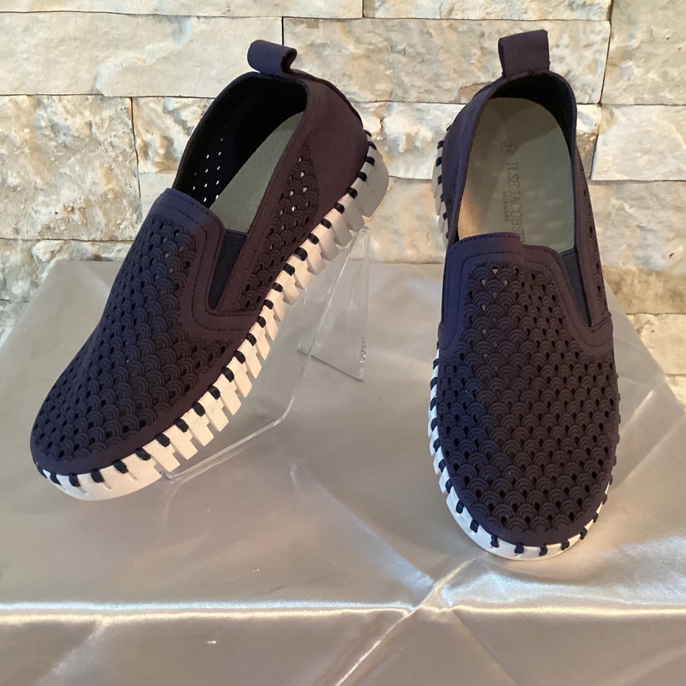 Ilse Jacobsen Tulip Little Girls Slip-On Sneakers (New)